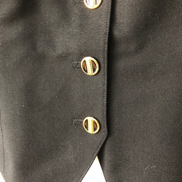 Jon Tagia Prêt À Porter black top vintage size 8 - Picture 6 of 6